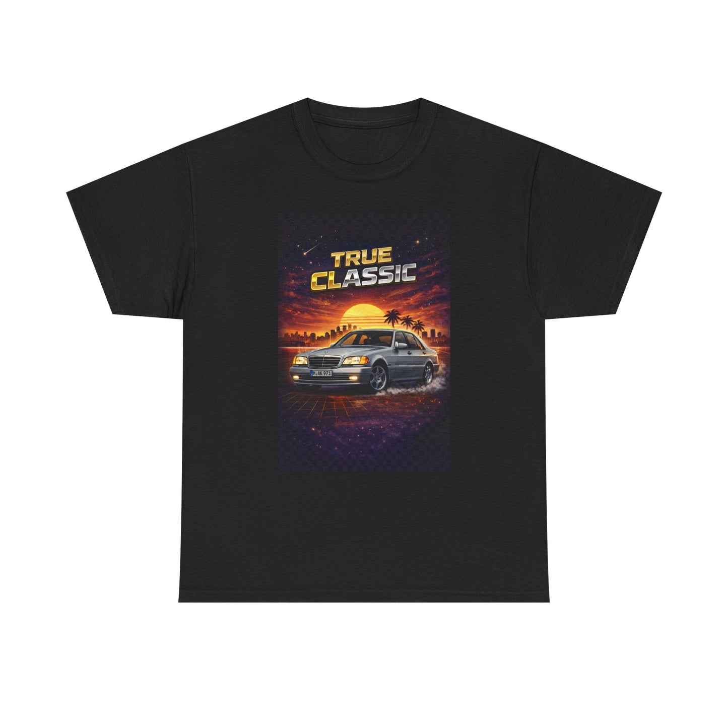 Mercedes W140 — tričko v barvě Black