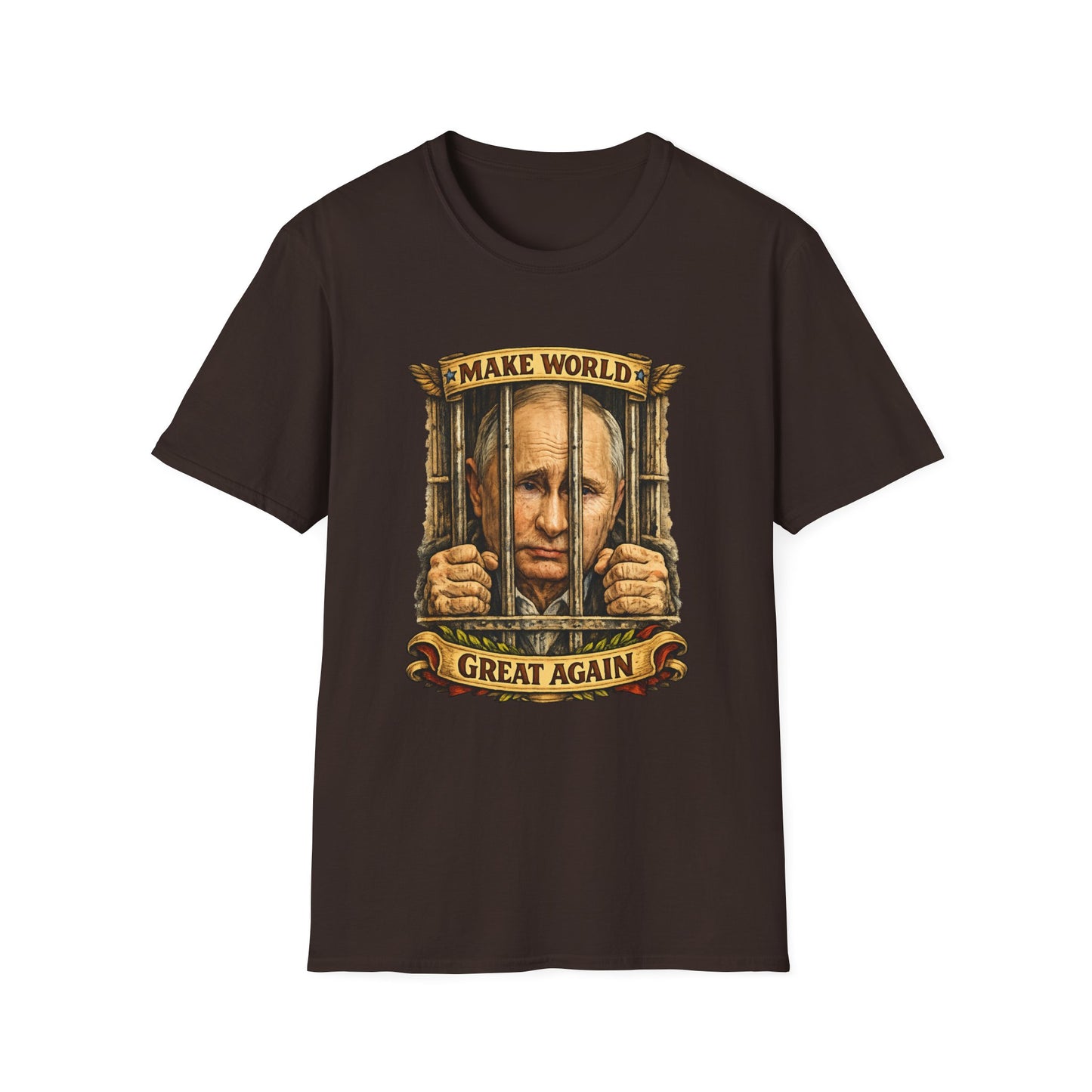 Make world great again — tričko v barvě White