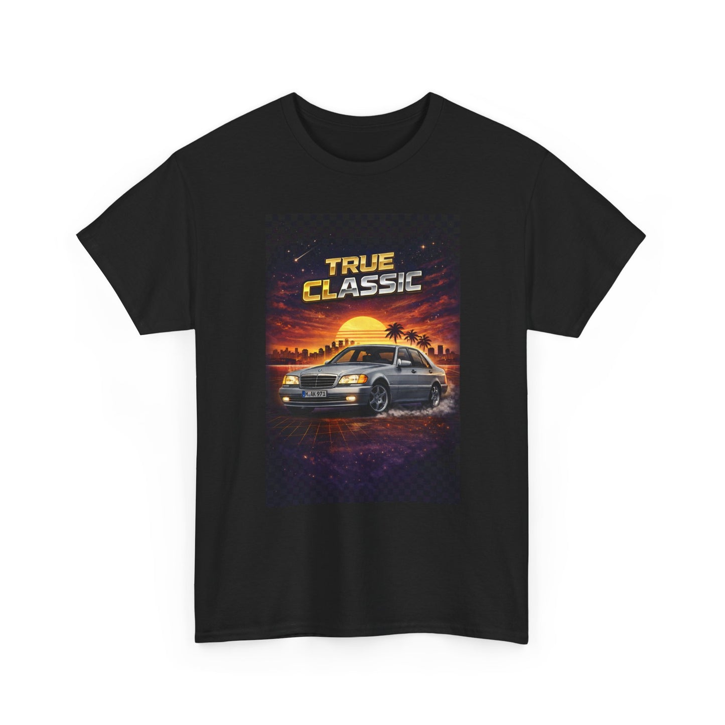 Mercedes W140 — tričko v barvě Black