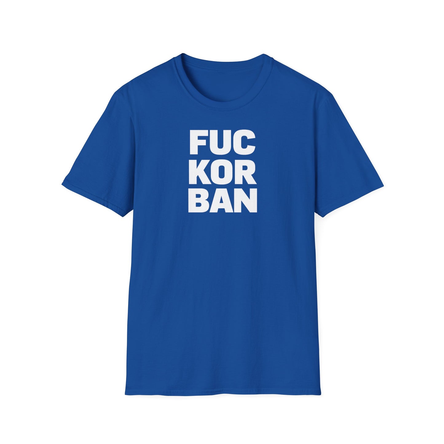Unisex tričko FUCK ORBAN — tričko v barvě Military Green