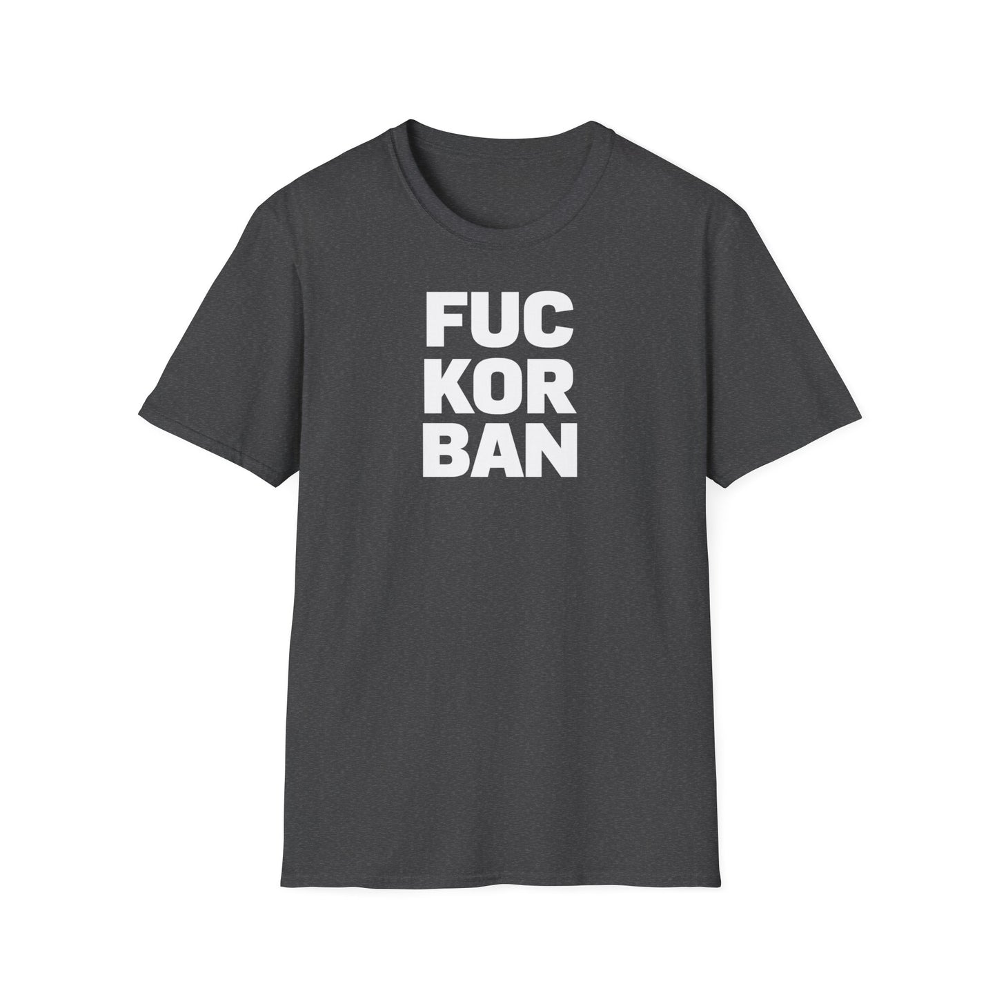 Unisex tričko FUCK ORBAN — tričko v barvě Natural
