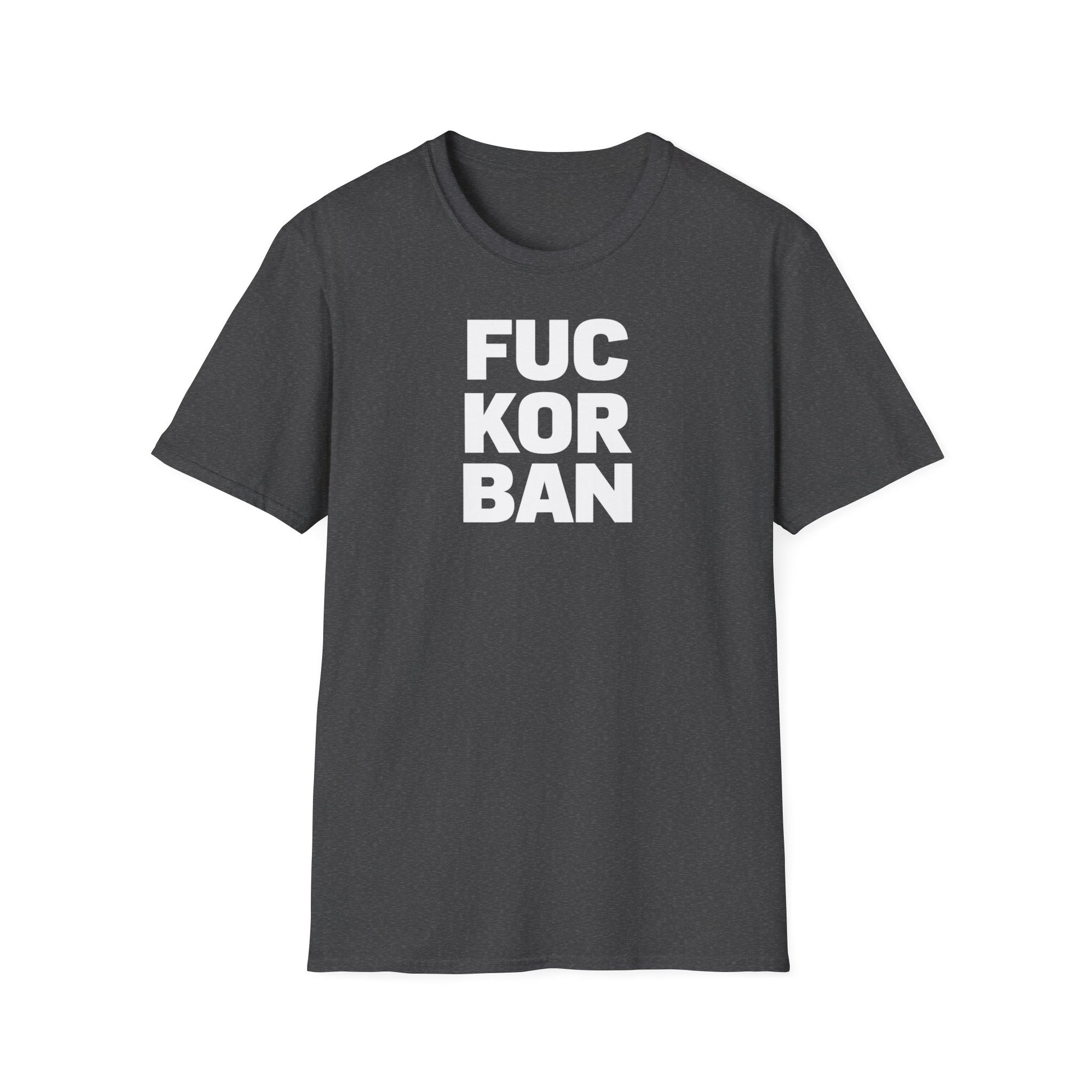 Unisex tričko FUCK ORBAN — tričko v barvě Natural
