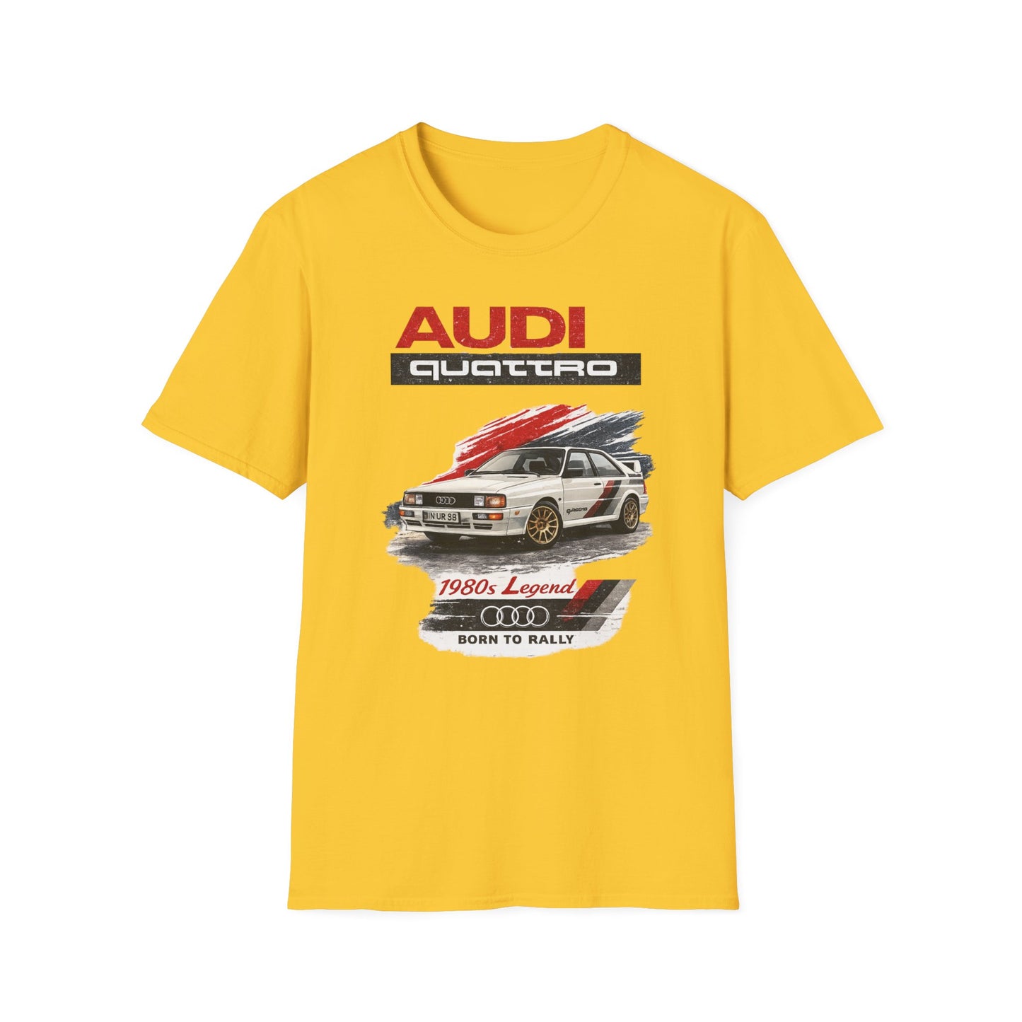 Audi Quattro — tričko v barvě Daisy