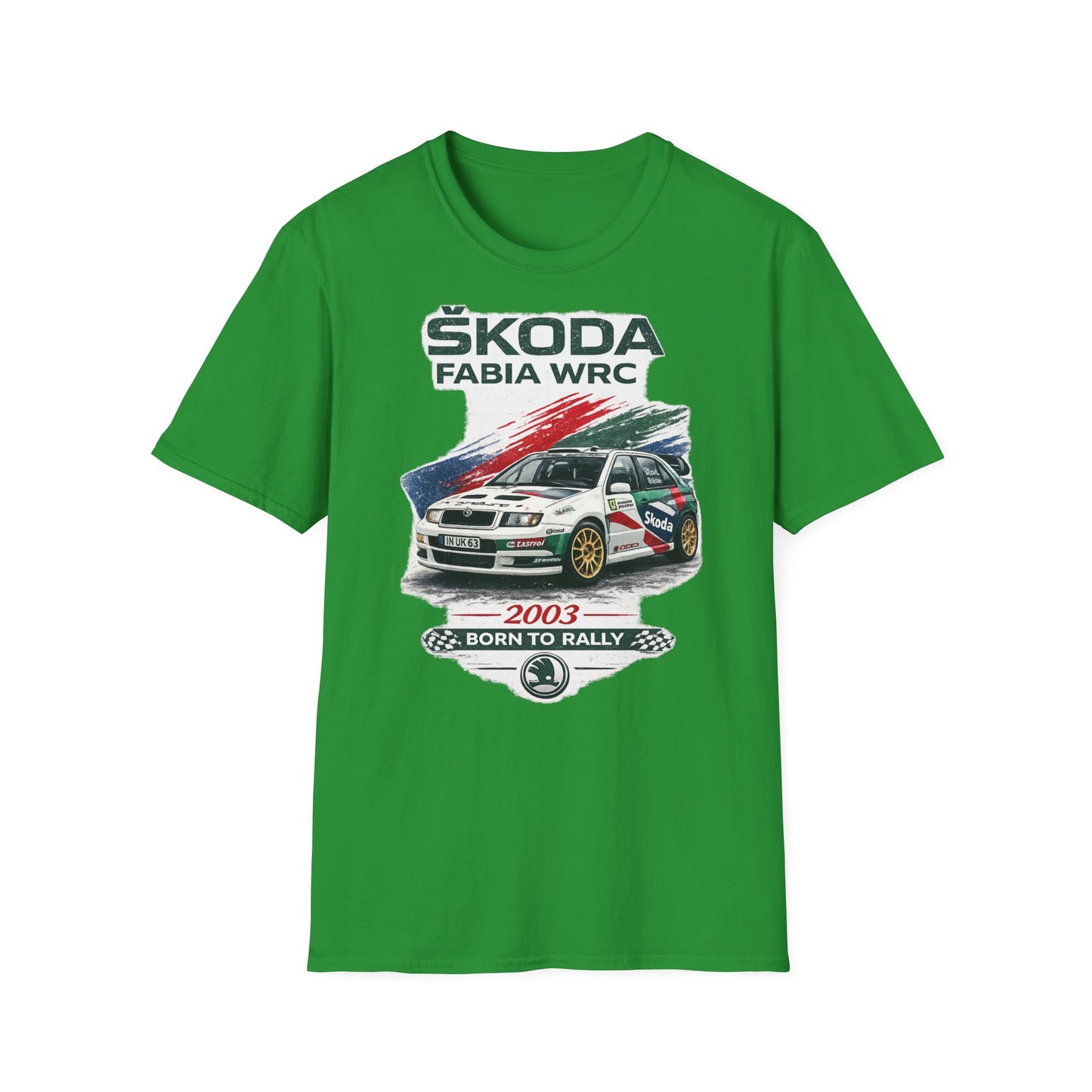 Fabia WRC — tričko v barvě White