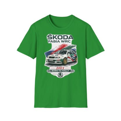 Fabia WRC — tričko v barvě White