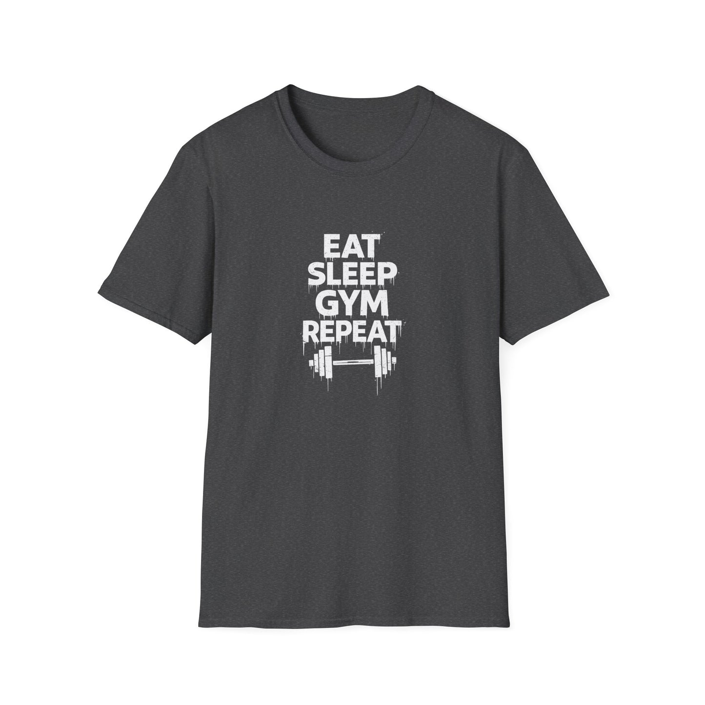 Eat sleep gym — tričko v barvě Black
