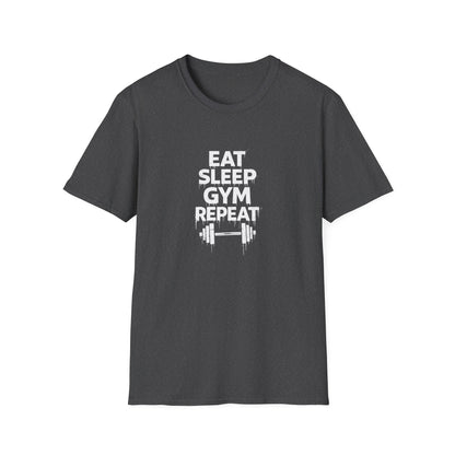 Eat sleep gym — tričko v barvě Black