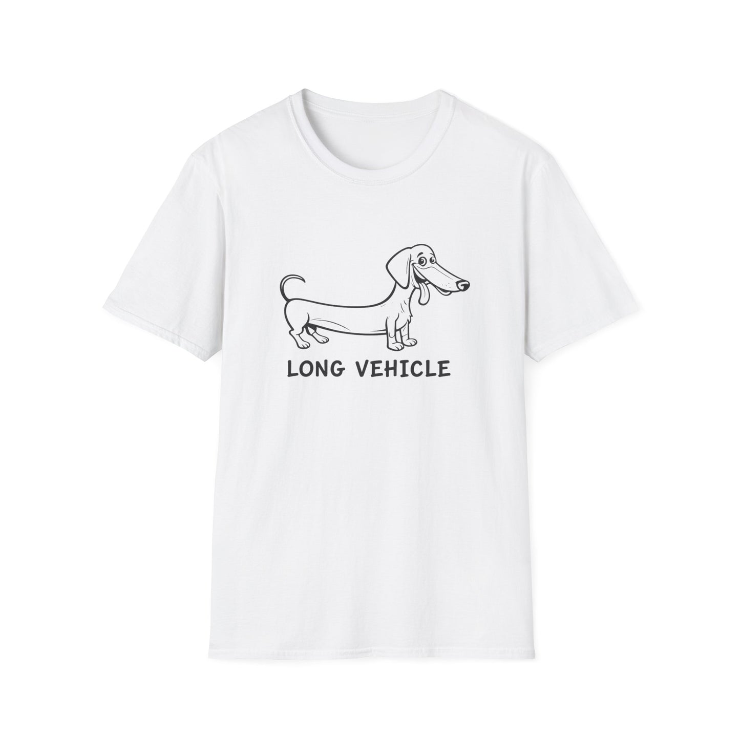 Long vehicle — tričko v barvě Red