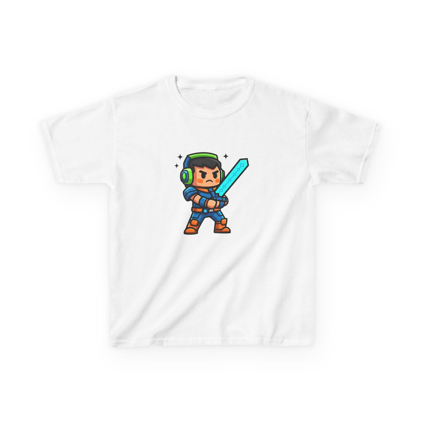 Minecraft fighter — dětské tričko v barvě XS