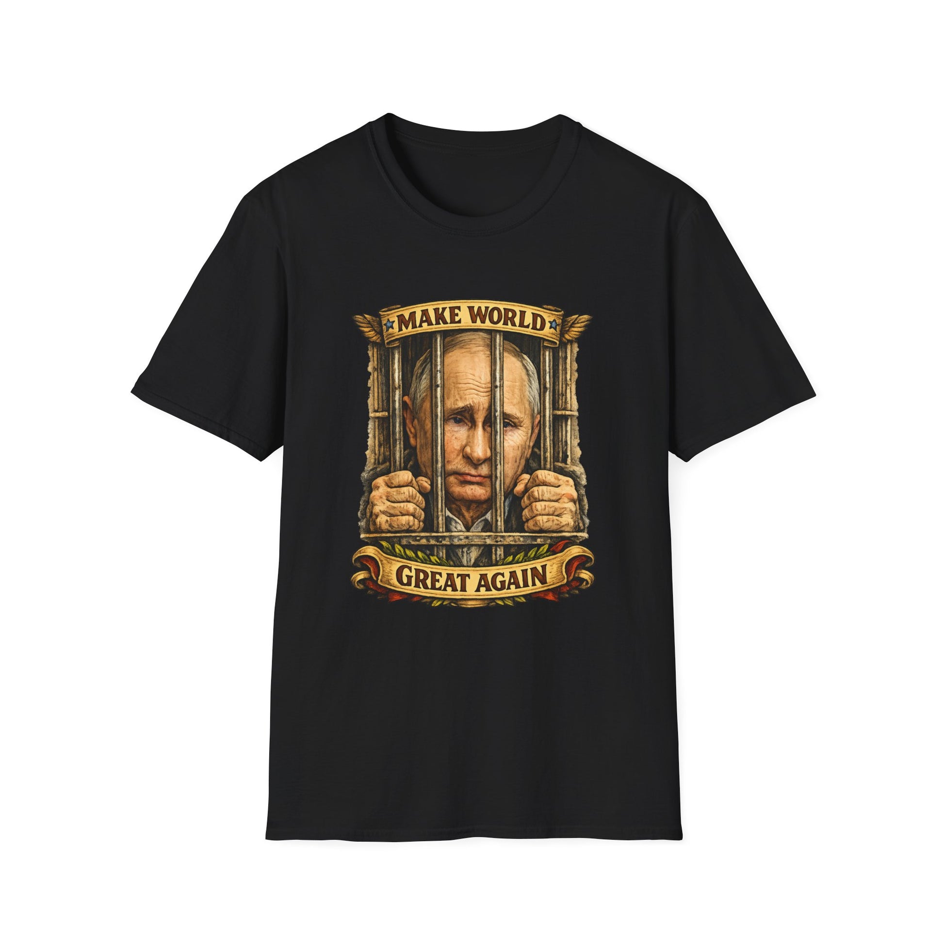 Make world great again — tričko v barvě Royal