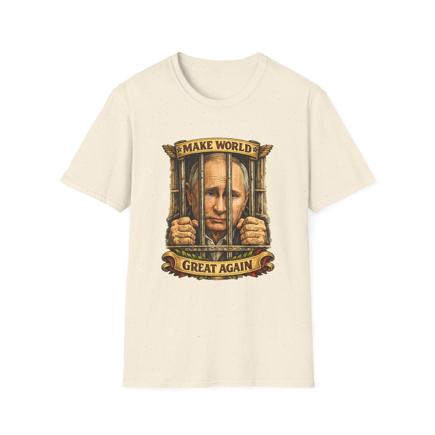 Make world great again — tričko v barvě Black