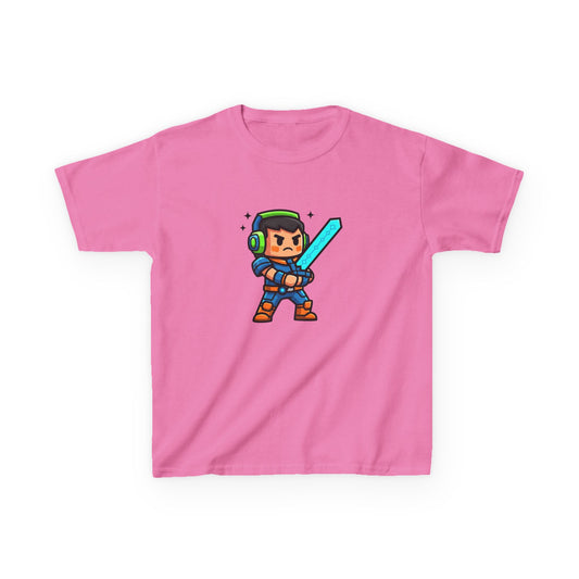 Minecraft fighter — dětské tričko v barvě XS