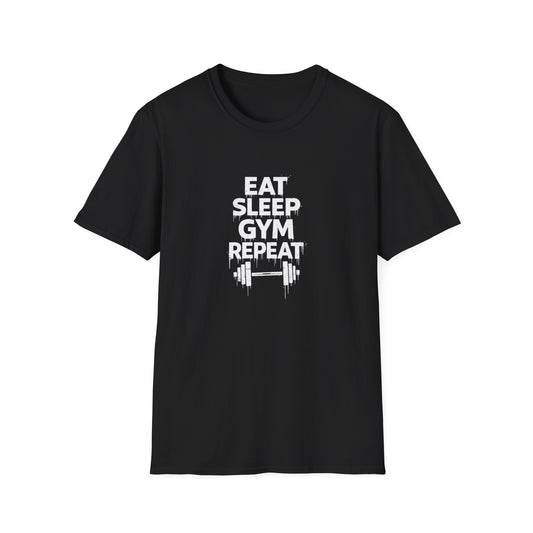 Eat sleep gym — tričko v barvě Navy