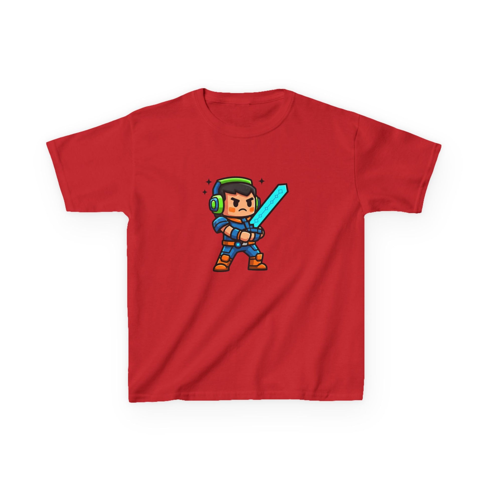 Minecraft fighter — dětské tričko v barvě XS