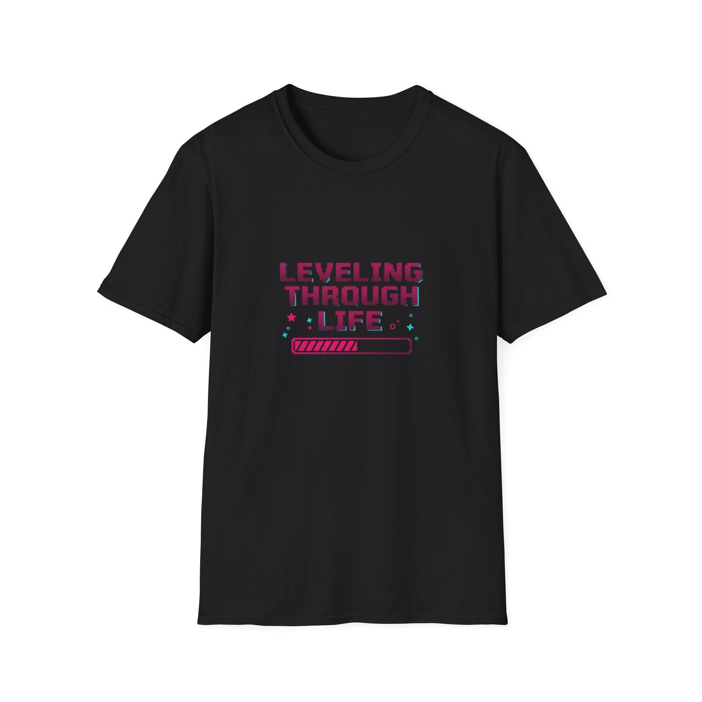 Leveling through life — tričko v barvě White