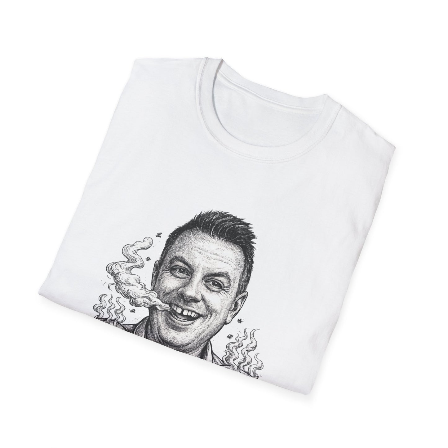Mluvící prdel — tričko v barvě White