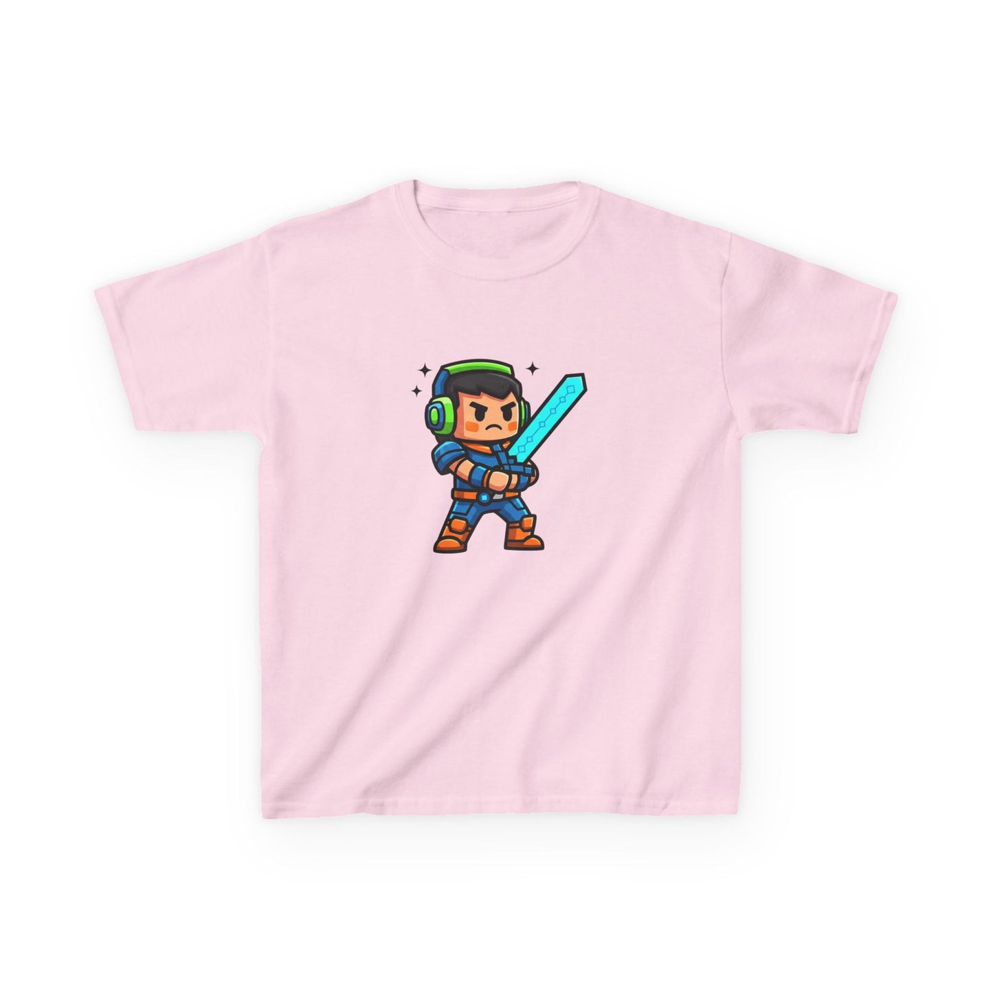 Minecraft fighter — dětské tričko v barvě XS