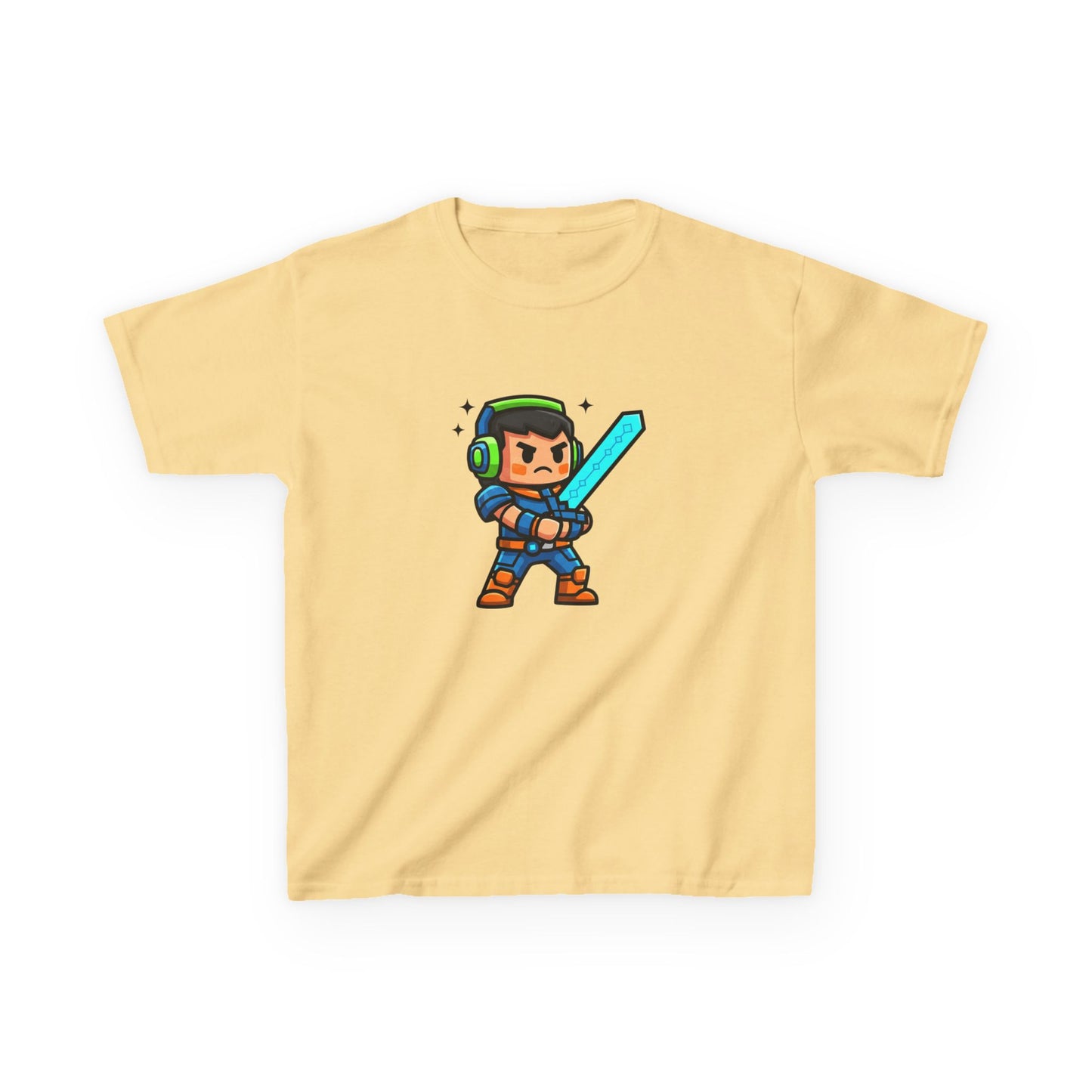 Minecraft fighter — dětské tričko v barvě XS