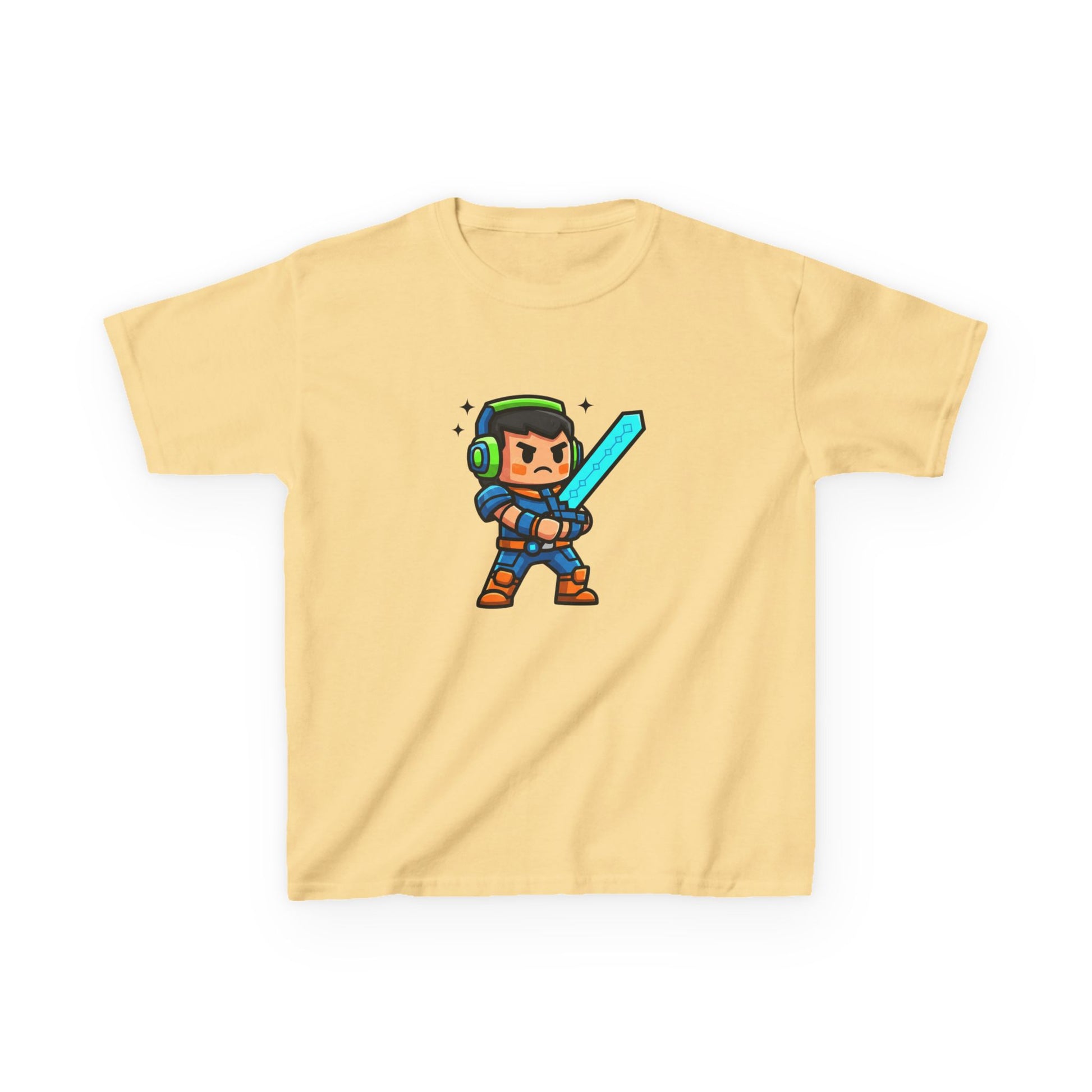 Minecraft fighter — dětské tričko v barvě XS