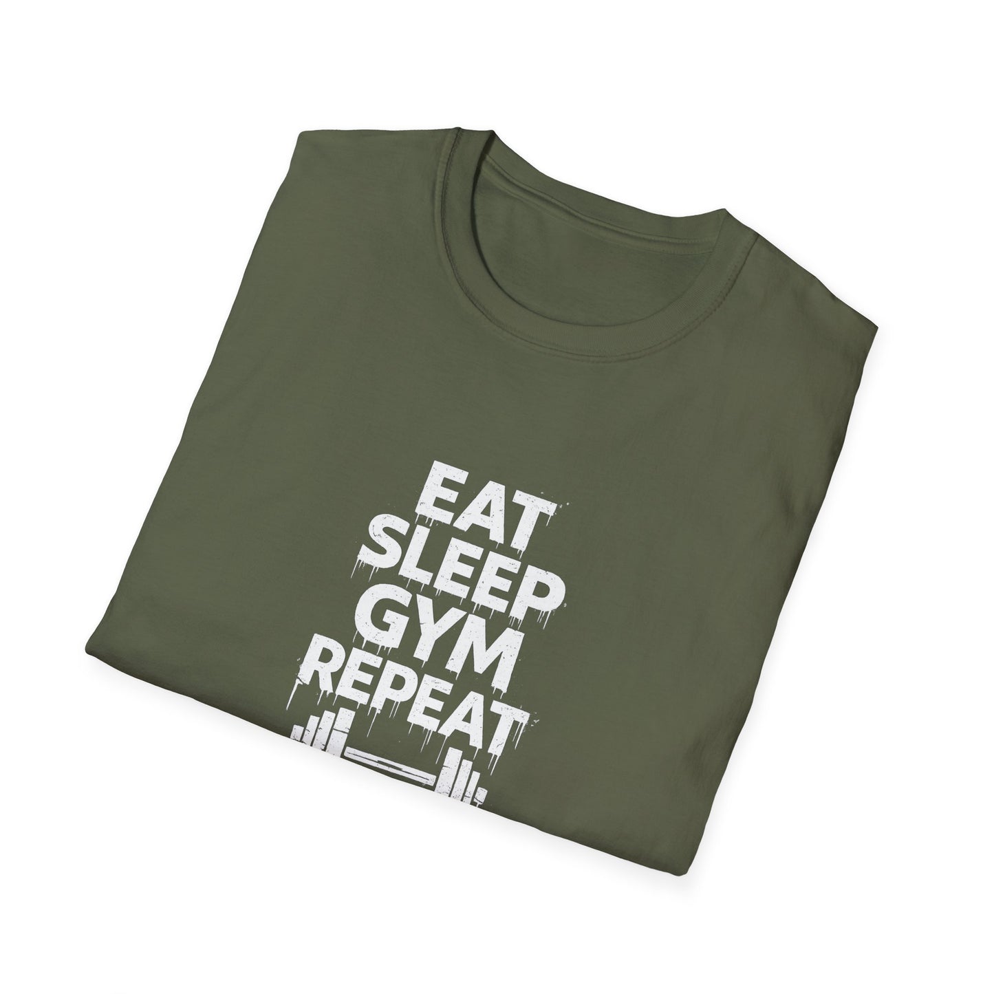 Eat sleep gym — tričko v barvě Royal