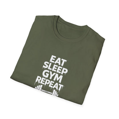 Eat sleep gym — tričko v barvě Royal